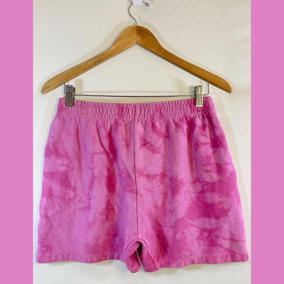 Rag & Bone Pink Tie Dye Sweat Shorts - Size M - Picture 8 of 13